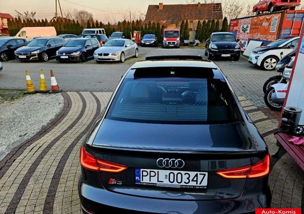 Audi S3 cena 86800 przebieg: 56000, rok produkcji 2016 z Czerwionka-Leszczyny małe 667
